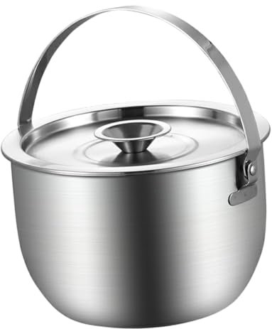 Cabilock Jarra De Con Filtro De Acero Inoxidable Recipiente Para Grasa De Tocino Colador De Para Una Separación Eficiente Del