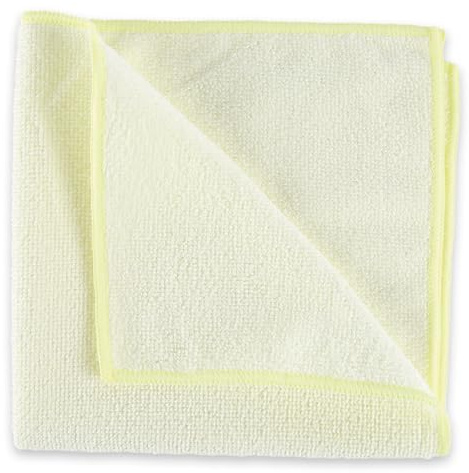 100 Stück Hygoclean Mikrofasertücher Micro Master Light | Polyester/Polyamid, gelb, L: 40cm, B: 40cm, Karton, Reinigungstücher, Mikrofasertücher, Putztücher