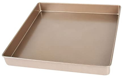 Cabilock Nonstick Square Baking Pan Mold Cake Baking Tray and Kitchen Cookware for Making Square Bakeware and Nonstick Pizza Pan