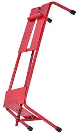 Support de Pierre à Aiguiser Rétractable en Fer Rouge