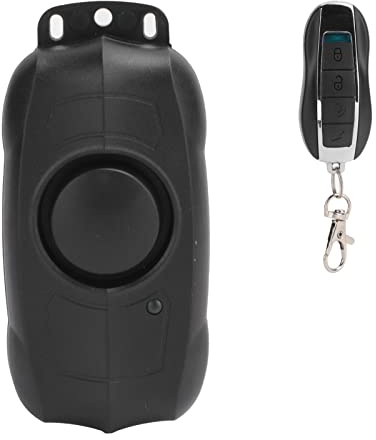 Qcwwy Anti -Diebstahl -Alarm, 150 DB 7 Grade Einstellbare Empfindliche Vibrationssensor -Fahrrad Alarm Motorrad -Sicherheitsalarm mit Fernbedienung für Fahrrad -Scooter -Motorrad