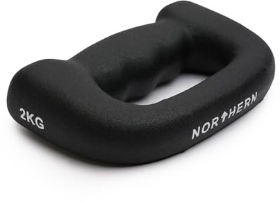 Northern Handgewicht, Boxhantel, Neopren, D-Griff, Hanteln, Handheld, für Speed-Shadowboxen, MMA, Pilates, Walking, Übungen, Gewichte, Cardio, Joggen, Workout, Premium-Anti-Rutsch, 2er-Set