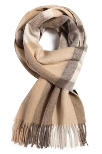 WAMSOFT Écharpe laine - Douceur de Sable