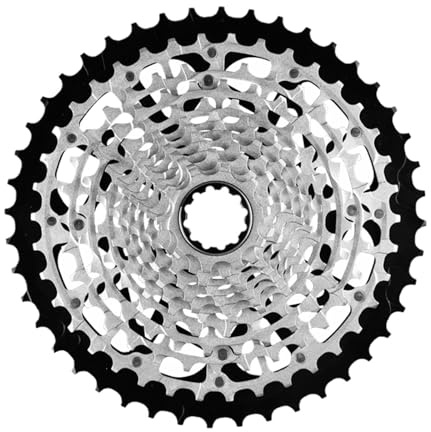 Ruota Libera, Cassetta per Bicicletta Cassetta a 12 velocità for Strada/Ghiaia, CNC Completamente Cava e Super Leggera, 10-28T / 10-33T 10-36T 10-44T(10-44T)