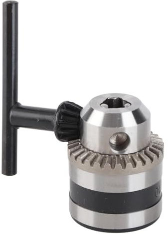 Yctze Mandrin de Perçage avec clé - Mandrin de Perçage à clé de 0,6 à 6,5 Mm avec de Perceuse électrique - de de - Outils et Amélioration de l'/Electricité et Outils/ (0,-6MM[B10])