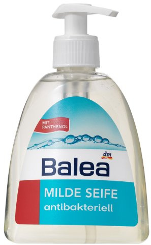 Balea Milde Seife antibakteriell, 2er Pack (2 x 300 ml)