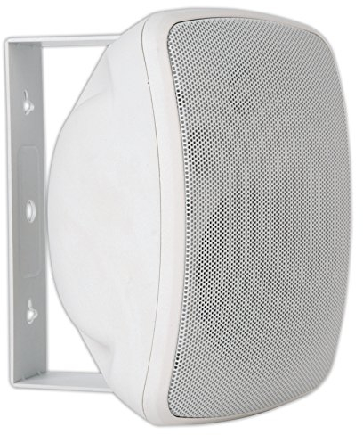 Artsound ASW65.2, Ensemble de 2 Enceintes étanches, Enceinte HiFi 2 Voies, 20-140 Watts, avec Support Mural, Convient pour Une Utilisation intérieure et extérieure, terrasse, Jardin, Sauna, Piscine,