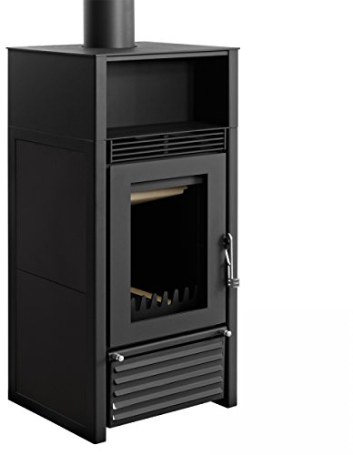 Schmitzker S55016 Kaminofen wasserführend Marbella Up schwarz/A