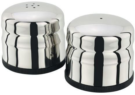 Judge 2 Piece Cruet Set, Stainless Steel, Silver