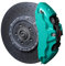 Foliatec Bremssattel Lack Set, Hitzebeständig, Komplettsatz für 4 Bremssättel, Ocean Turquoise, 7-teiliges Set