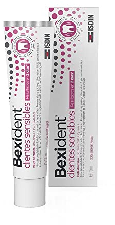 ISDIN Bexident Dientes Sensibles Pasta dentífrica, Alivia la sensibilidad dental en 2 días, 1 x 75ml
