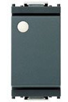 Vimar Serie Idea – Interruttore 1 polo 16 ax luminoso Grigio