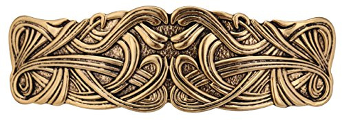 KKJOY Vintage Metall Haarspange Gold, Keltische Knoten Haarklammer Groß, Wirbel Haarnadeln, Gothic Haarspangen Damen, Braut Haarschmuck Hochzeit, Bananenspange für Frauen und Mädchen