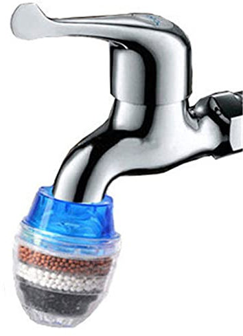 Daoco Robinet Filtre À Eau Purificateur Robinet De Cuisine Filtration Le Charbon Actif Élimine Le Chlore Fluorure Métaux Lourds Adoucisseur d'eau Dure Filtre À Robinet
