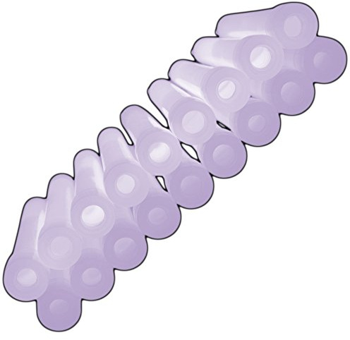 The Glowhouse Lot de 25 bâtons fluorescents de qualité supérieure emballés individuellement avec cordon (blanc)