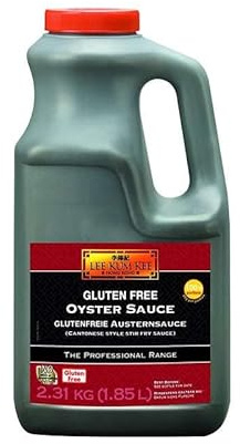Salsa de ostras sin gluten 1,85 L formato profesional garrafa para wok, salteados y marinados sabor umami intenso cocina asiática china