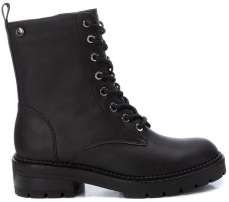 XTI - Botín Mujer Negro - Calzado Cómodo y Versátil - Moda casual - Modelo 14309001 (Talla 40)