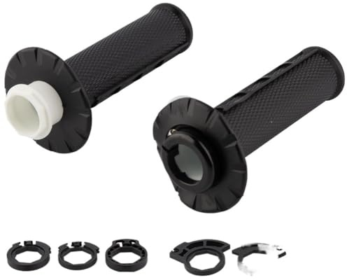 Motorrad Griffe Motorradgriffe 7/8 22mm Handgriff mit den Snap-on Cam Lock-on Griffen Dirt Bike Lenkergriffe for KTM CRF SXF EXC Universal Lenkergriffe Motorrad