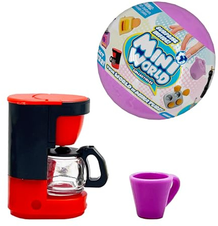 Bizak Mini World 64509002 Accessoires de cuisine, capsules surprises avec mini objets de collection, ustensiles et décorations, 132 articles pour compléter votre cuisine, garçons et filles à partir de