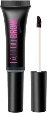 Wonsters Gel Peel Off Sourcils Teinture pour sourcils résistante à l'eau, 03 Noir, Tatouage sourcils Easy Peel Off