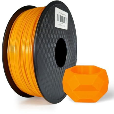 CC3D ASA-Filament, Orange, 1 kg, 1,75 mm, 3D-Drucker-Filament, 1 kg Spule, 3D-Druckmaterialien, Sonnenlicht, UV-beständig, ASA-Kunststoff, orange