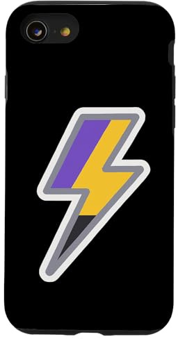 Colori non binari Fulmine Transgender non binario Thumbs Up Custodia per iPhone SE (2020) / 7/8
