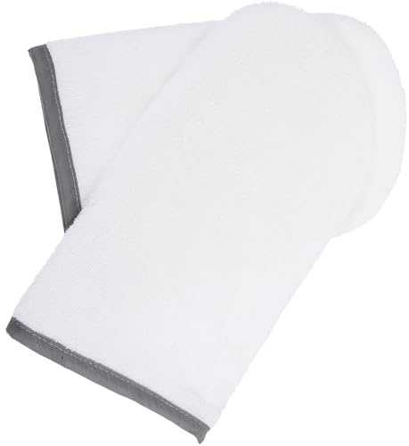 minkissy Paraffin Handschuhe Frottee 1 Paar für Maniküre Salon Trockene Haut Wärmebehandlung