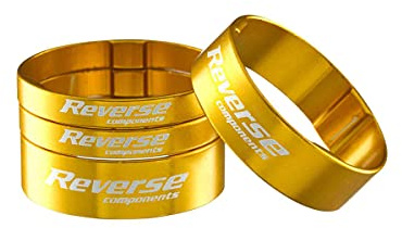 Reverse Fahrrad Alu Vorbau/SCS Spacer Set 1 1/8'' Light 2X 5mm 2X 10mm