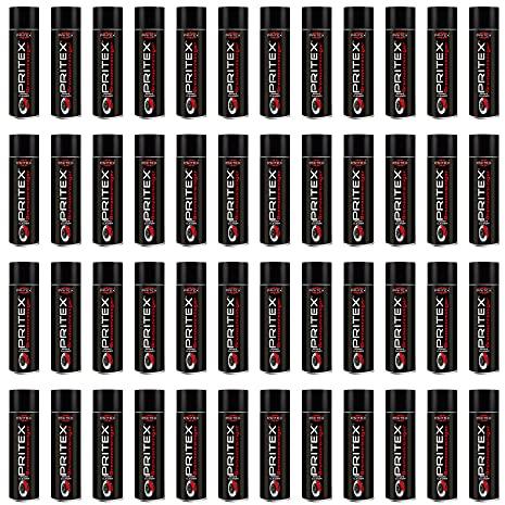 PRITEX – Bremsenreiniger Spray 48 x 500 ml – Auto Teilereiniger zur Entfettung von Bremsen, Kupplungen, Motor- & Maschinenteilen – rückstandsfrei & umweltneutral