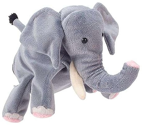 Beleduc Arts & Crafts 40128 Dummy Elefant plushie, Multicoloured, 29 x 7 x 21.5 cm