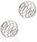 Polly Online 2 Pièces Fouets Boule de Mixage en Acier Ioxydable pour Boissons Protéinées,Shaker, Bouteille Mélangeuse Boule de Secousse (Diamètre 3cm)