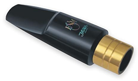 ESM® Schreiber Jazz Mundstück für Tenorsaxophon - mit Metallring (Bahnöffnung 6) - Made in Germany
