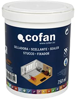Cofan Wasserversiegelung | Fassungsvermögen 750 ml | Verwendung auf Holz, Gips, Beton, Zement usw.