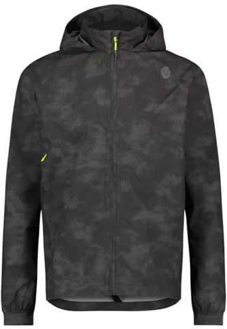 AGU MTB-Regenjacke Sport Herren mit hoher Sichtbarkeit