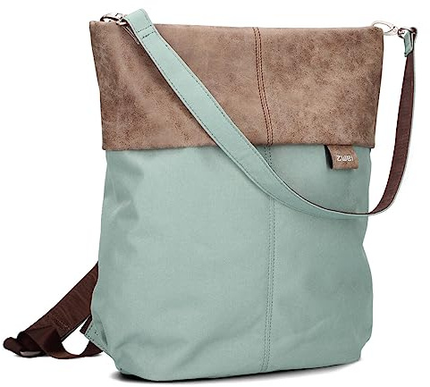 Zwei Damen Rucksack-Tasche Olli OR12 (7 Liter) Handtasche & Rucksack 2-in-1 wasserabweisende Schultertasche mit gepolstertem Laptopfach (bis 13), Damentasche & Cityrucksack in Einem