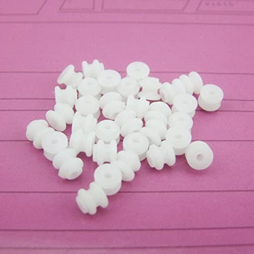 Wudaizhi 20pcs 62a Micro Mini Plastikscheibe Schwimmscheibe Kleine Riemenscheibe Zahnräder Timing Räder Motorspielzeugmodell