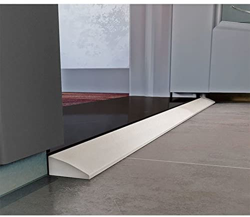 Bordsteinkanten-Rampe Tragbar Rollstuhlrampe WasserdichtAuffahrrampe Mit Kleberückseite Silikon Auffahrrampen Für Bad, Balkon, Freischneidend, Kehrroboter, Fahrräder, Roller, Gepäck (Color : 180cm,