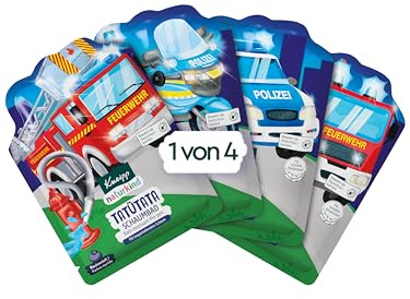 Kneipp Naturbarnskumbad Tatütata, badtillsats med närande jojobaolja och naturligt blåbärsextrakt för magiskt badkul, fruktig blåbärsdoft och blått vatten, från 3 år, 40 ml