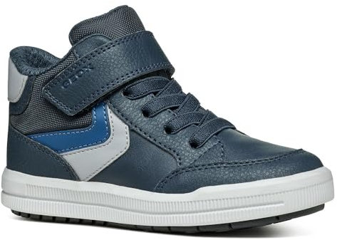 Geox J Arzach Boy A Sneaker, Blau a, 33 EU