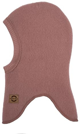Mikk-line Schlupfmütze Baby & Kinder aus Merinowolle – Warme Schalmütze & Sturmhaube Kinder – 1-Lagige Balaclava & Helmmütze – Atmungsaktive Wollmütze für Winter & Übergang