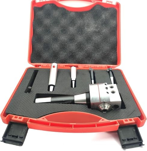 A.D. International Tête d'alésage 62 mm de diamètre pour tour, fraiseuse à voler, outil de brasage en carbure (Morse Taper MT3 (M12 x 1,75))