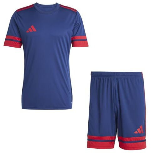 Addias Trikotsatz Herren Marine rot Squadra 25 Gr/S - Sportbekleidung Set