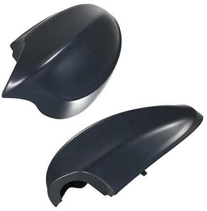 JKGBUK 2 Stück Auto Spiegelkappen für BMW 3 Series E90 E92 2009 2010 2011 2012, Auto Außenspiegelgehäuse Auto Rückspiegel Kappe ABS-Kunststoff Abdeckung Ersatz Seitenspiegel Abdeckung