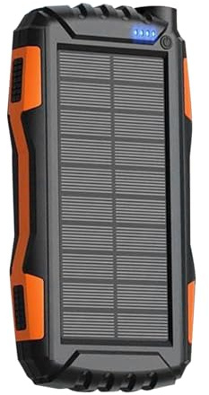 Banque Solaire | Chargeur Solaire Efficace – Charge Rapide et légère 42 800 mAh Accessoires de Camping pour caméra de sécurité, téléphone, appareils d'extérieur, Ordinateur, Moniteur de Voyage