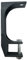 Jet-Line Support mural et de plafond avec bras articulé pour store Anthracite 40 mm