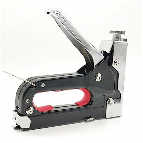 Grapadora Manual 3 en 1 de alta resistencia, grapadora for muebles, clavadora, tapicería, carpintería, grapadora inalámbrica, accesorios de herramientas manuales