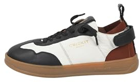 CRICKIT® Sneaker Damen Simona | Retro-Sneaker zum Hineinschlüpfen für Damen aus 100% Leder mit herausnehmbarer Innensohle