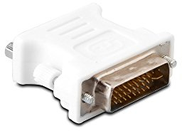 S-Link DVI - VGA, M/F DVI-D Bianco