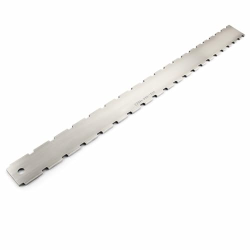 Professionelles Gitarren Messwerkzeug f¨¹r Luthiers - Gitarrenhals Notched Straight Edge f¨¹r E-Gitarren, Griffbrett Messung und B¨¹nde Reinigungswartung