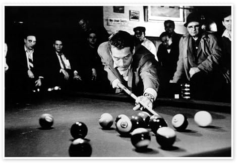 Paul Newman - Haie der Großstadt Poster 30 x 20 cm Schwarz-Weiß Wandbilder Wanddeko